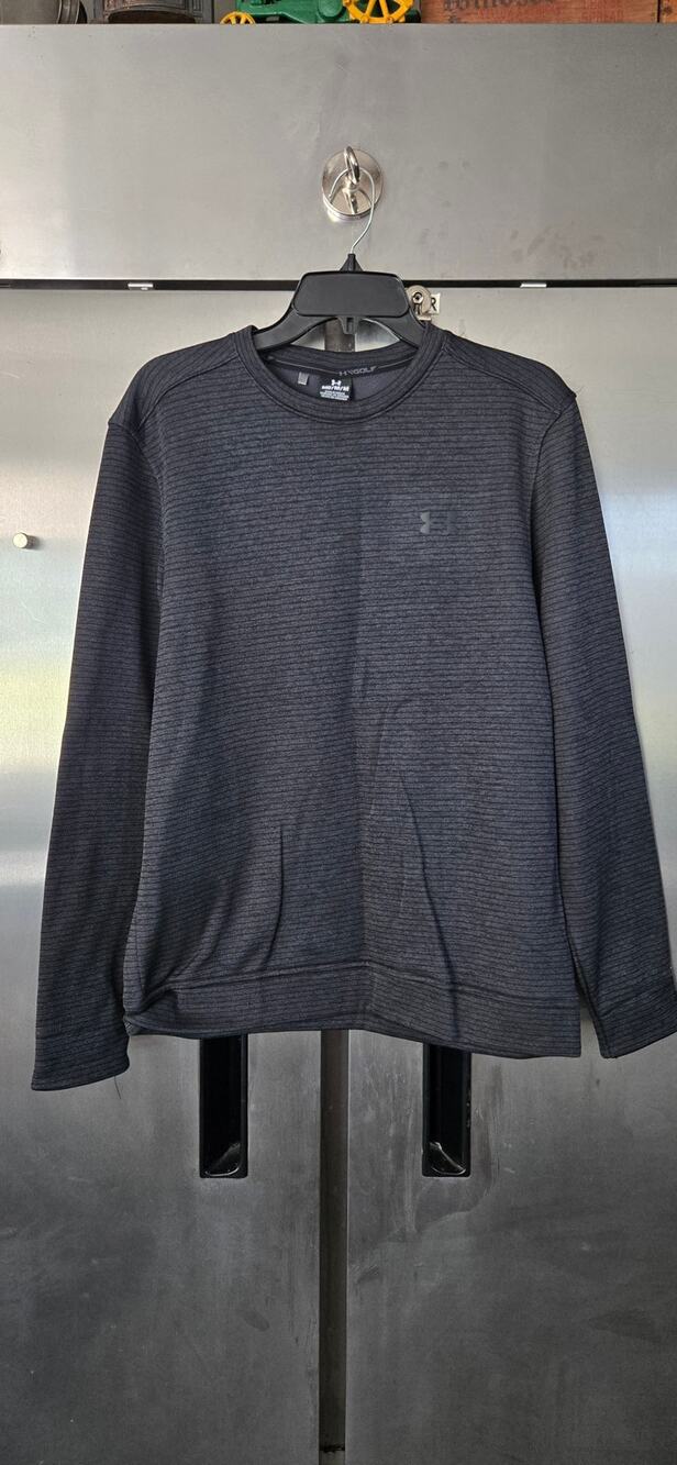 Under Armour Storm Golf Men's Gray Crewneck Sweater Sz M